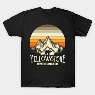 Yellowstone National Park Hiking Gift T-Shirt